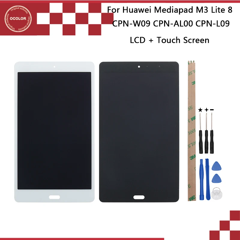 Ocolor для huawei Mediapad M3 Lite CPN W09 AL00 L09 ЖК дисплей Дисплей + Сенсорный экран 8 ''для