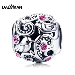DALARAN Love Collection Romantic 925 Sterling Silver Love Messenger Charm Beads Fit Necklaces & Bracelets Jewelry Accessories DALARAN Love Collection Romantic 925 Sterling Silver Love Messenger Charm Beads Fit Necklaces & Bracelets Jewelry Accessories