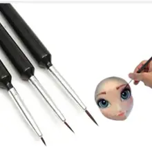 FASOTY помадка ручка для черчения поверхность ручка-закладка Ультралегкая глина ручная роспись глаз Специальный 3 шт