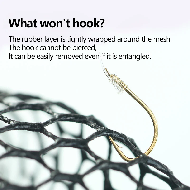 27/34/40 القطر الصيد صافي مكافحة خطاف لاصقة طوي شبكة أرضية الأسماك بسرعة حصد صافي يصل Podsak ل الأسماك Dip صافي 2019