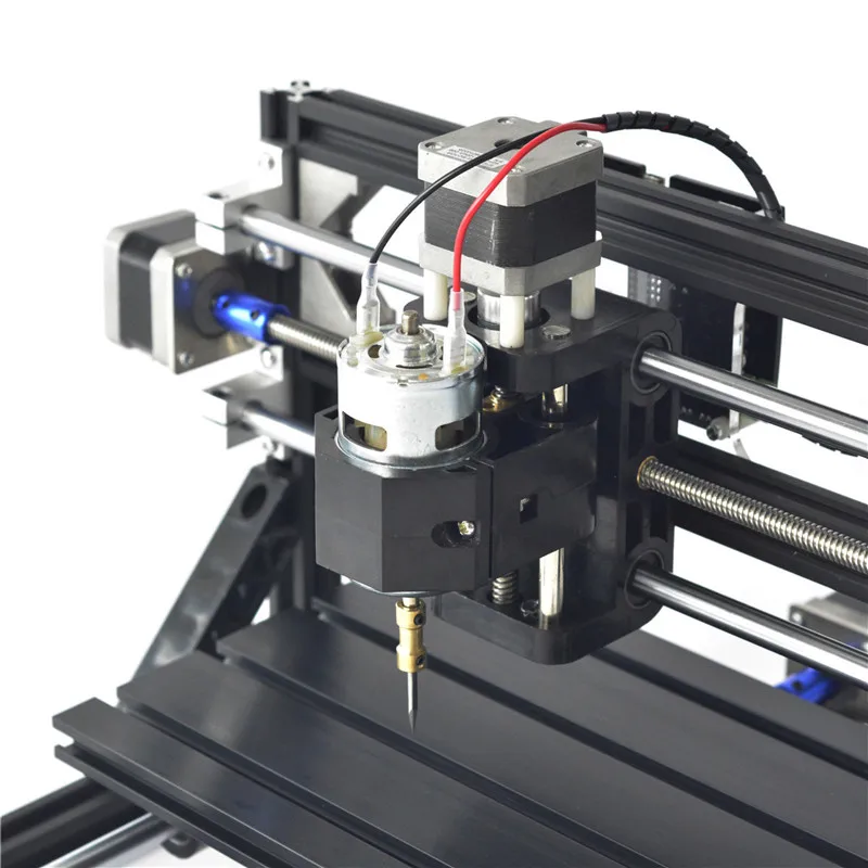 Черный 3018 3-axis подвижный быстроходного шпинделя фасонно-фрезерного станка с ЧПУ гравер DIY древесный фрезерный станок с ЧПУ гравировальный станок 300x180 мм