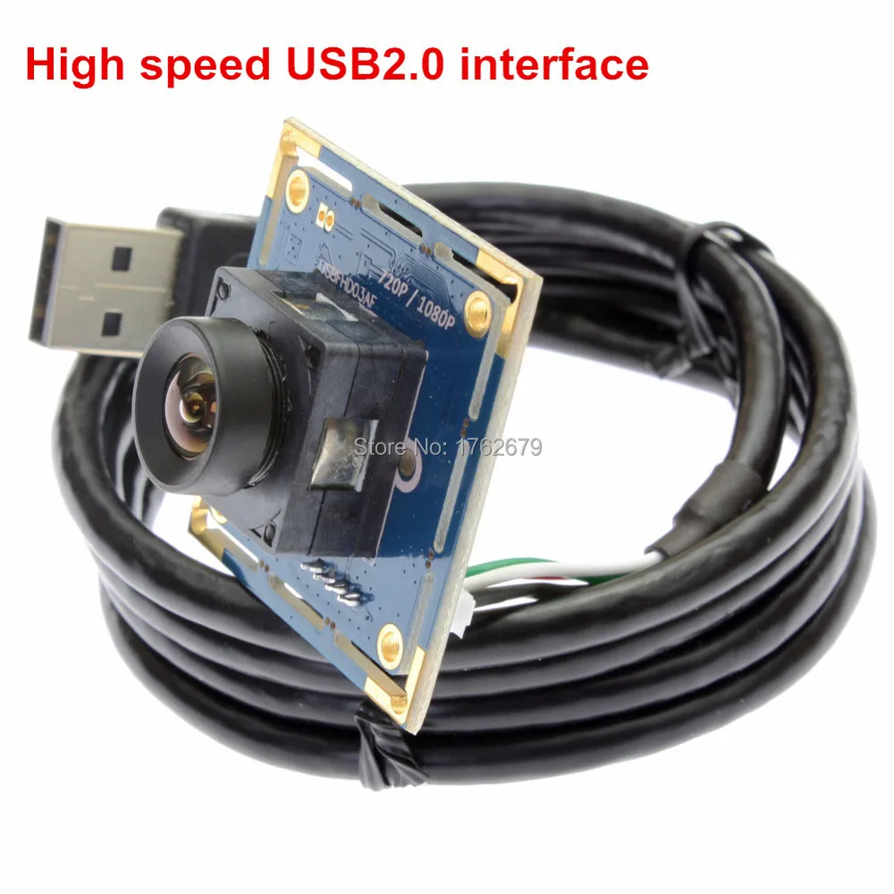 

No Distortion Autofocus Webcam MJPEG 30fps 1920*1080 CMOS OV2710 USB Camera Module Mini 38*38mm Board USB Web Camera Module