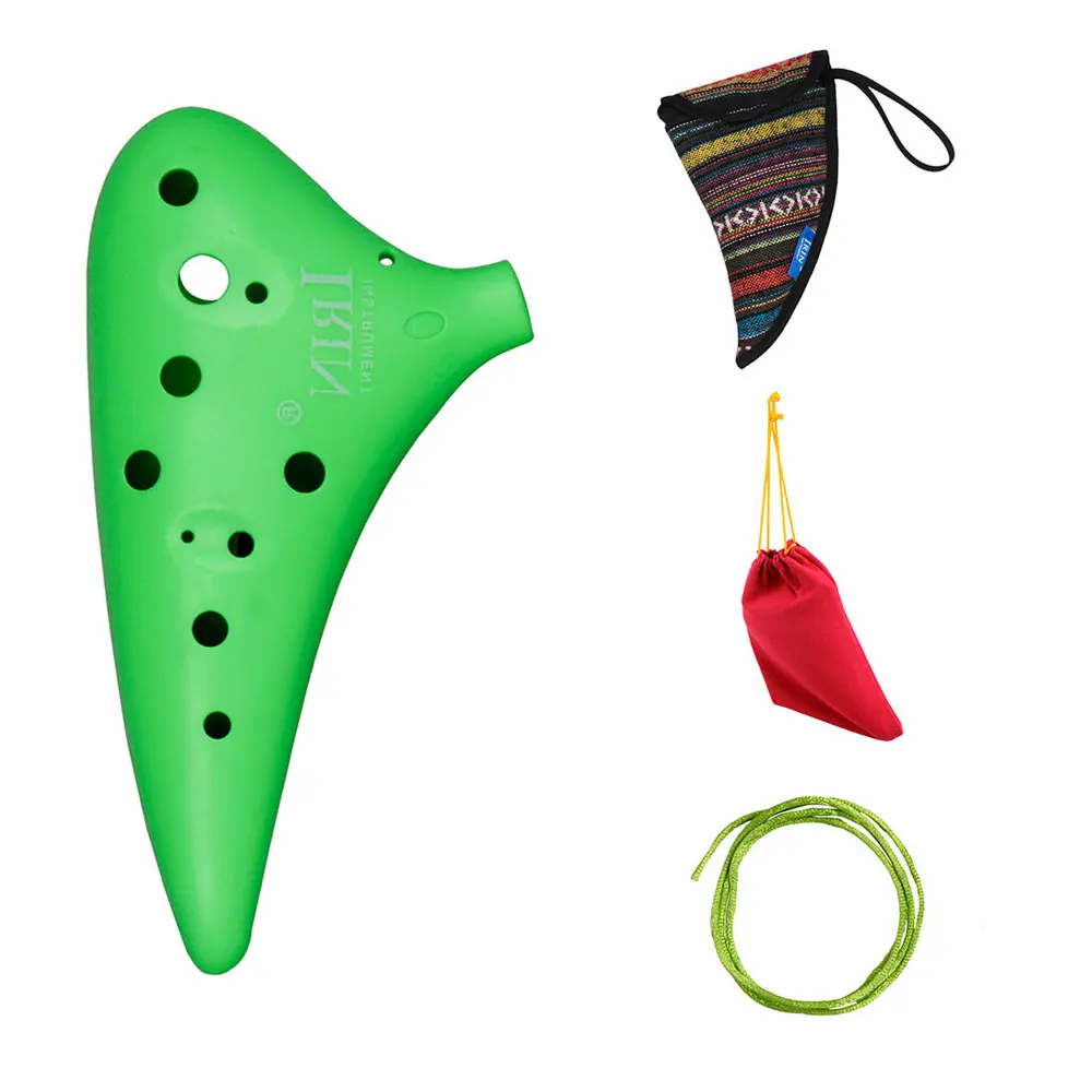 IRIN Ocarina 12 Buracos C Key отверстий Flute Orff инструменты музыкальные для детей|Окарина| |