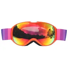 Детские Лыжный Спорт лыжные очки Анти-туман UV400 для путешествий, пребывания вне помещений, спорт, и т. д. защитные очки Лыжный спорт и т. д
