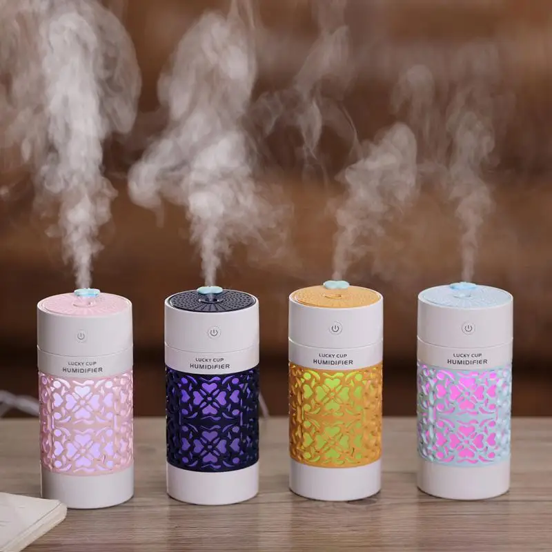 3 в 1 портативный светодио дный ультразвуковой светодиодный ночник Lucky Cup аромат usb
