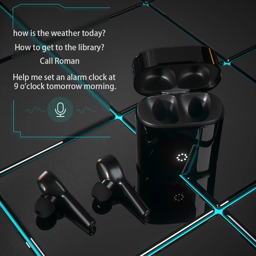 Новинка 2019 TWS139 Bluetooth гарнитура бинауральная сенсорная Беспроводная 5 0
