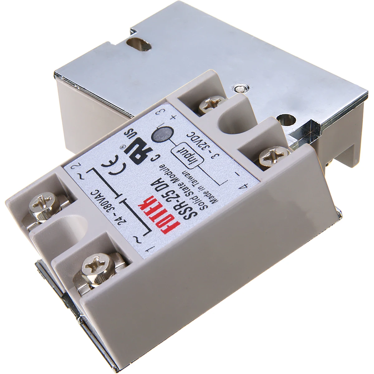 New Durable 24 380V 25A SSR 25 DA Solid State Relay For PID Temperature
