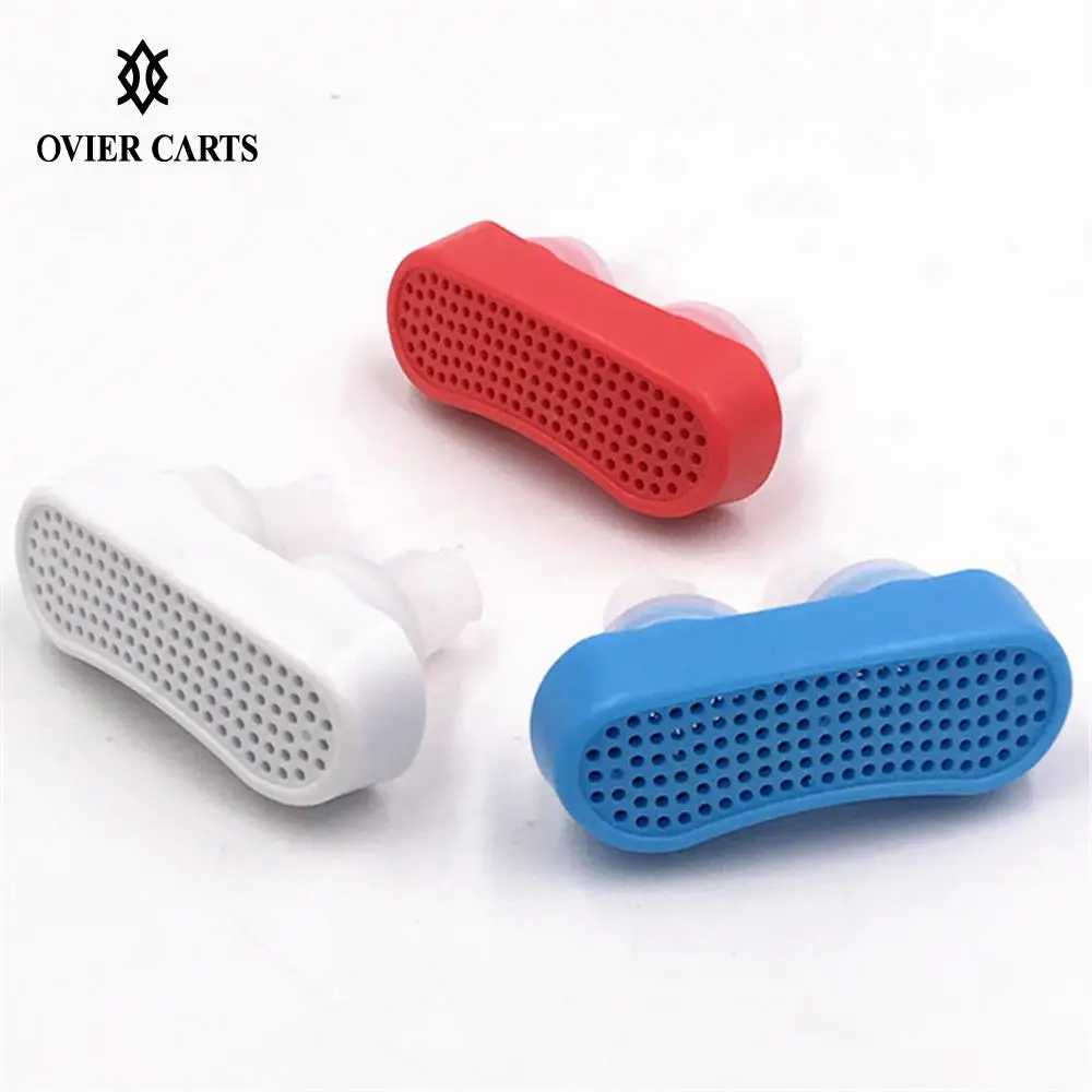 Silicone Anti Snoring Clip Anti-smog Relieve Snore Stopper Guard Nasal Dilator Easy Sleeping Breath Aid Health Care 2 Models Silicone Anti Snoring Clip Anti-smog Relieve Snore Stopper Guard Nasal Dilator Easy Sleeping Breath Aid Health Care 2 Models