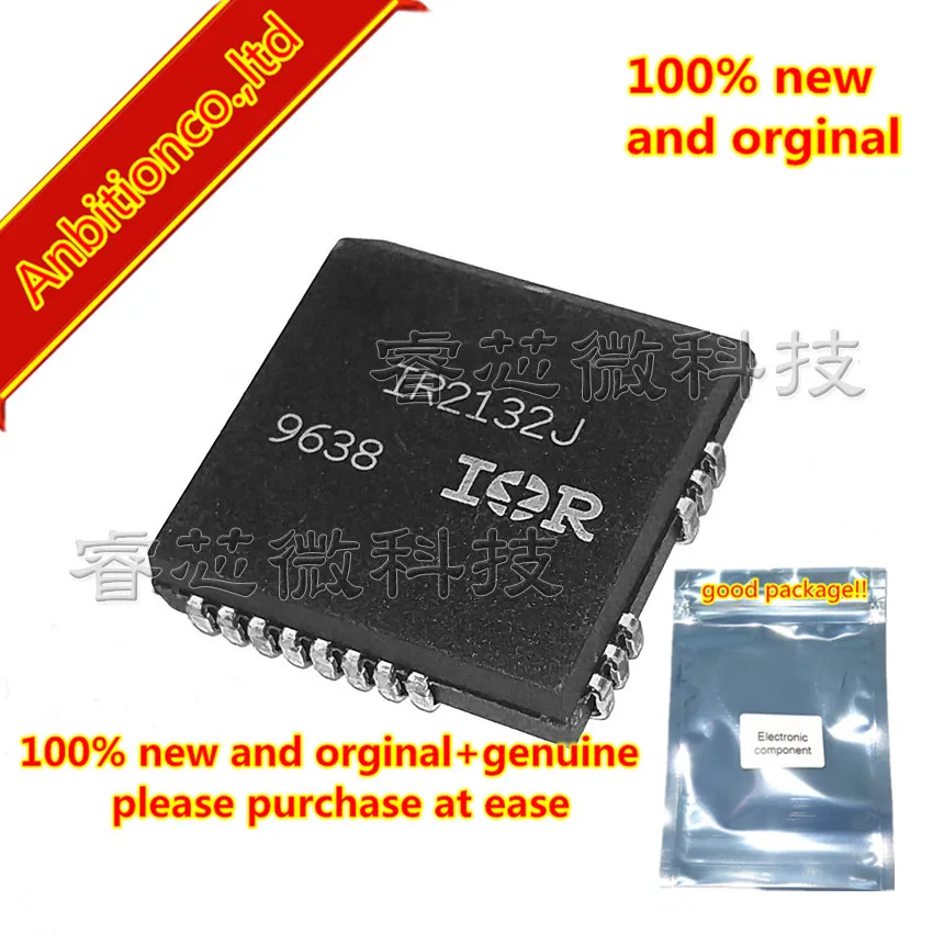 

10pcs 100% new and orginal IR2132J PLC44 3-PHASE BRIDGE DRIVER in stock