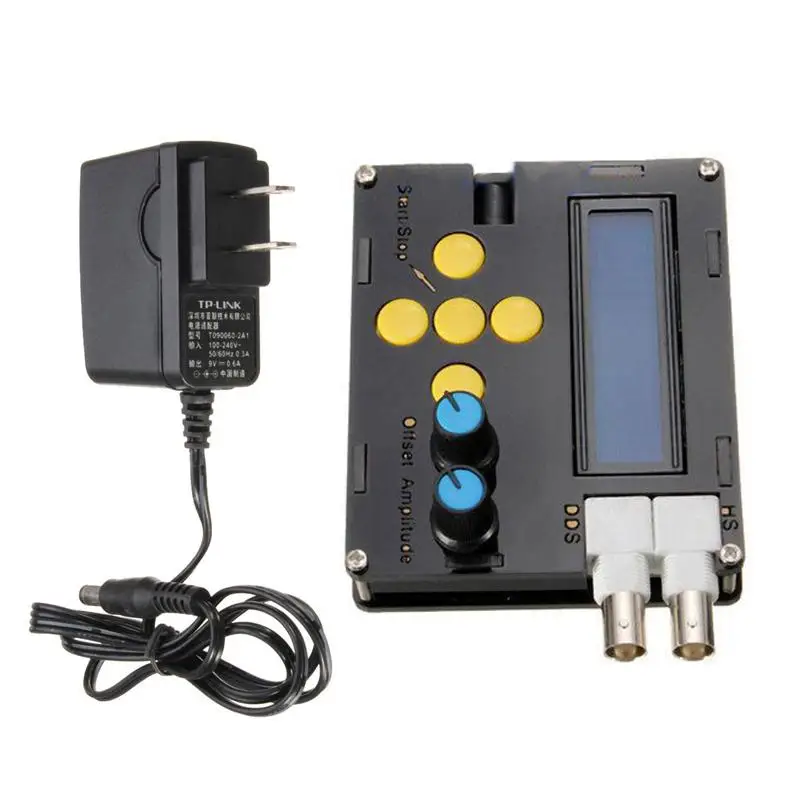 

DDS Function Signal Generator Sine/Triangle/Square/Sawtooth/ECG/Noise Output 1Hz~65534Hz Low Frequency Amplitude