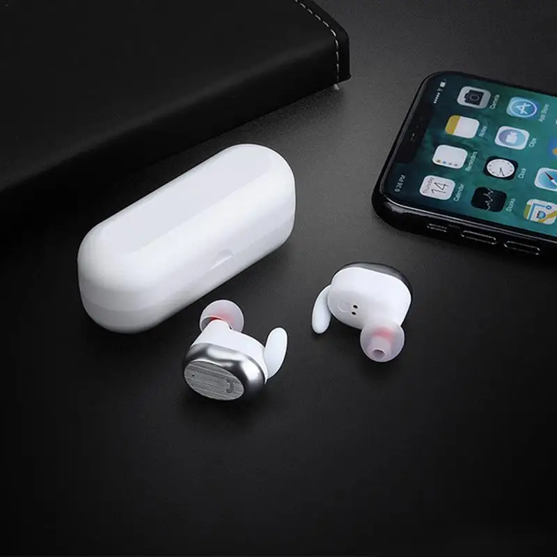 Мини Беспроводные спортивные Bluetooth наушники вкладыши портативное