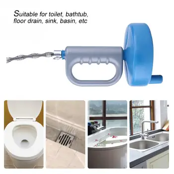 

Adjustable Pipe Dredger 10m Manual Drain Dredger Home Hotel Toilet Sink Sewer Blockage Cleaning Tool