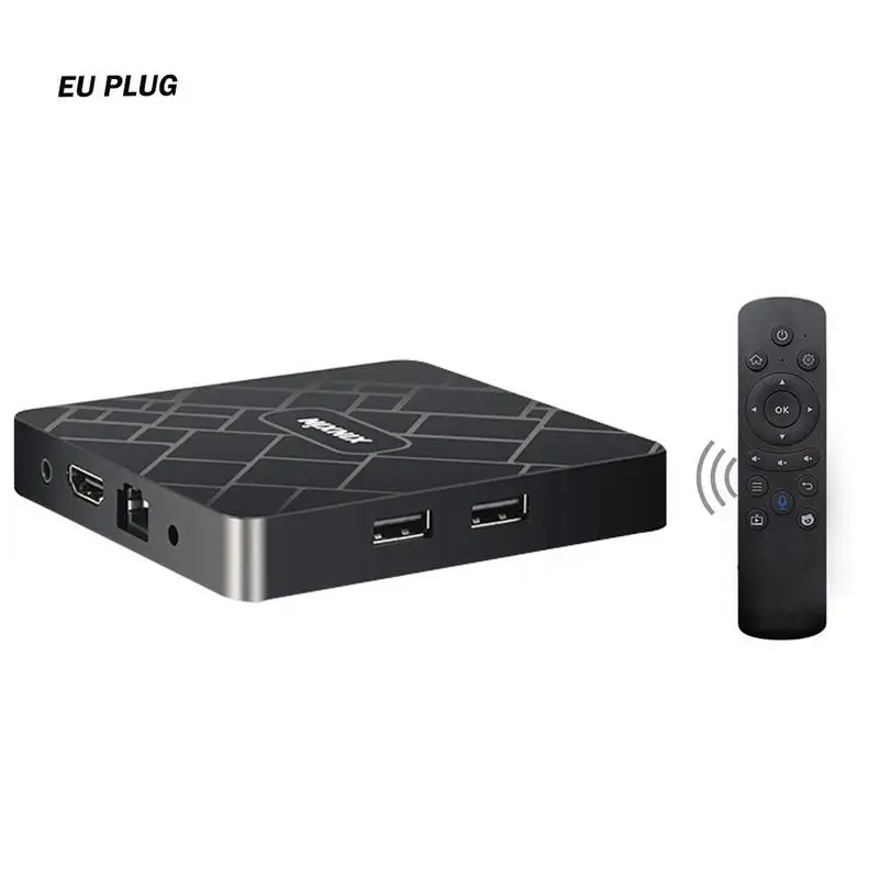 4+32 Network Player TV AI Voice Intelligent 4G Set-top Box WIFI Home Wireless Remote Control AI TV Box Smart TV 4K Set Top Box