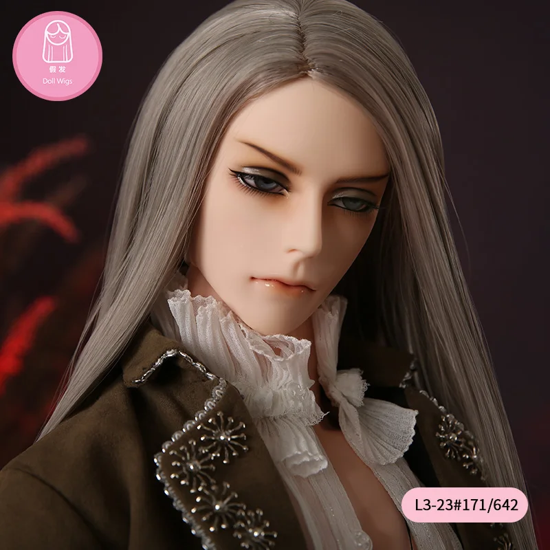 BJD парик для куклы 1/3 ручной работы Diy высокая температура Dollsome IP SD длинные прямые