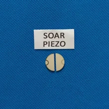 20 мм* 2,5 МГц полукруг пьезоэлектрический керамический фетальный датчик контроля сердца PZT Кристалл сенсор чипы/пара