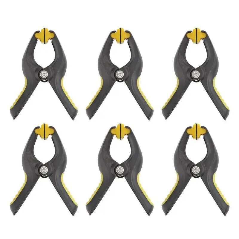 

6pcs Nylon 3inch A Type Clamps Carpentry Fixed Hand Tools for Woodworking