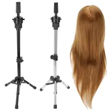 Ayarlanabilir kuaför Tripod standı tutucu manken kafa Tripod kuaför eğitim peruk kafa tutucu saç peruk standı aracı Salon