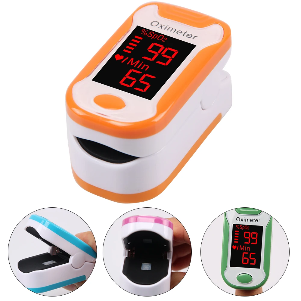 

Medical Equipment Digital Finger Pulse Oximeter Saturometro Heartrate Monitor Portable LCD Oximetro de pulso de dedo Health Care