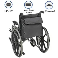 Сумка для инвалидных колясок покупки мобильность хранения Holdall ручка скутер Walker рамки сумки черный коляска сумка