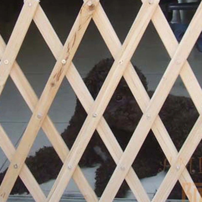 1 xfolding Кошка Собака Барьер деревянные ворота расширение качели щенок заборной двери для защиты для домашних животных деревянный забор собаки
