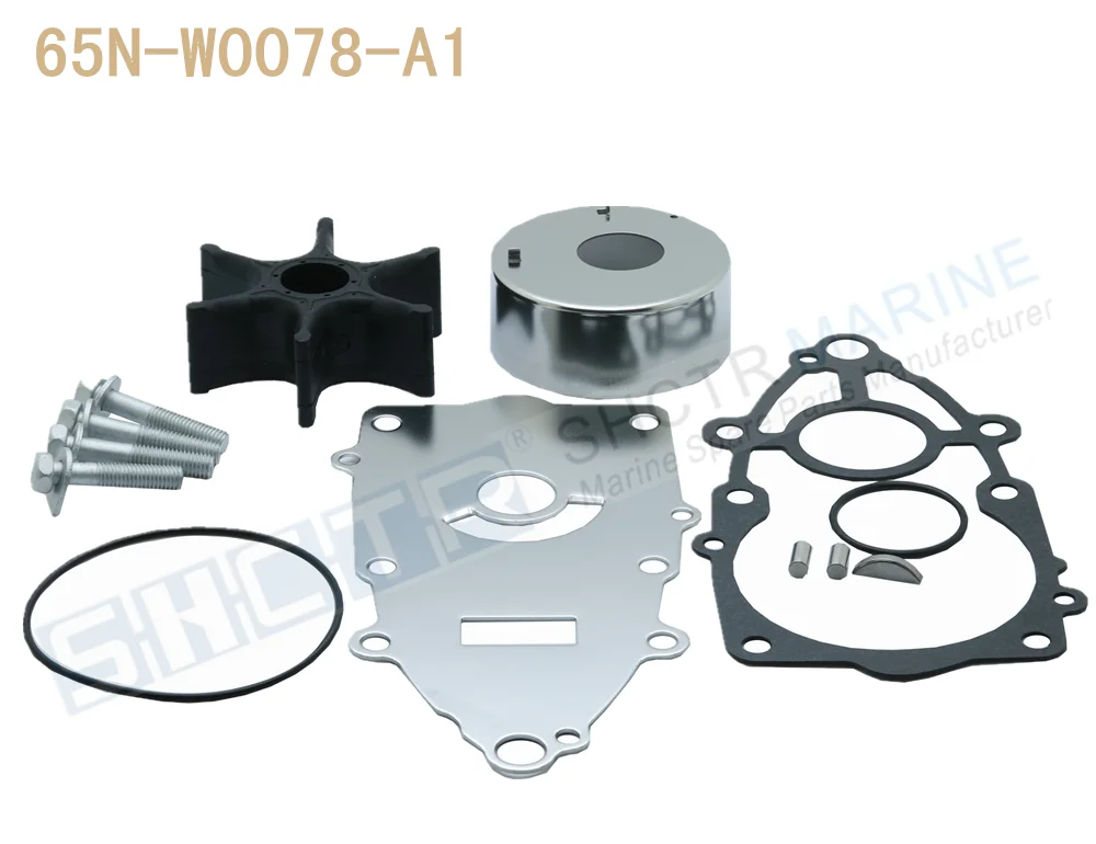 

Комплект водяного насоса и крыльчатки SHCTR для OEM 65N-W0078-A1,115/150HP