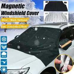 214x146x178 см автомобиль Магнитный пикап грузовики-внедорожники лобовое стекло снег Защита от солнца пылезащитный чехол Ice Frost с зеркальный