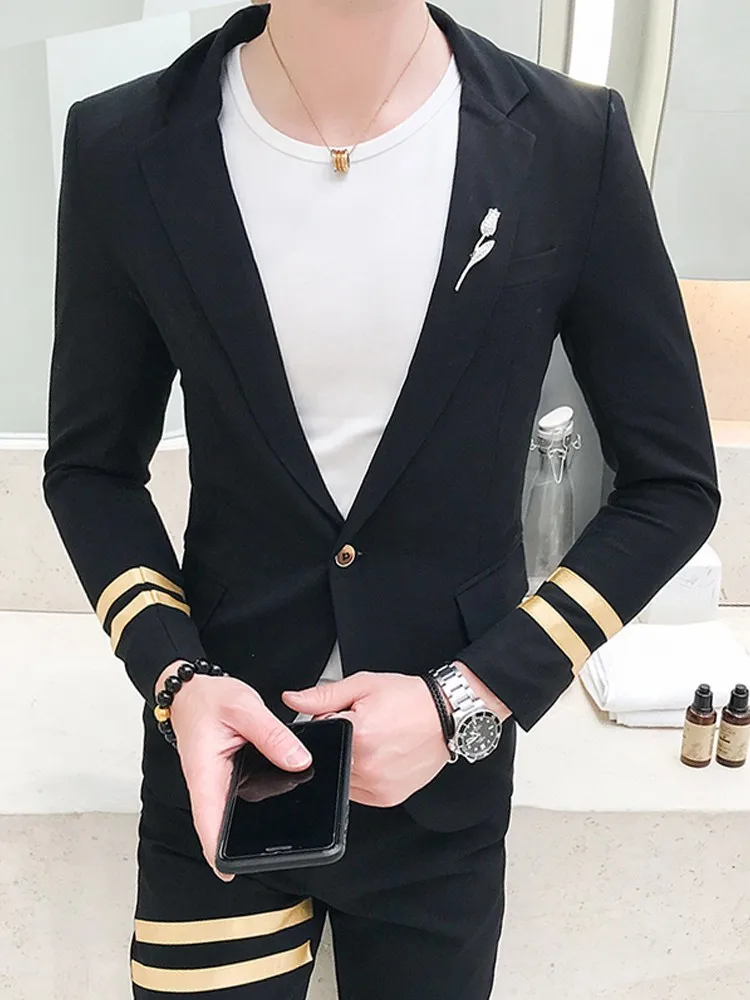 

Fashion Men's Suits Wedding Groom Suit Men Jacket 2019 Busines Formal Suit Costume Mariage Homme Tuxedo Terno Masculino 2 Pieces