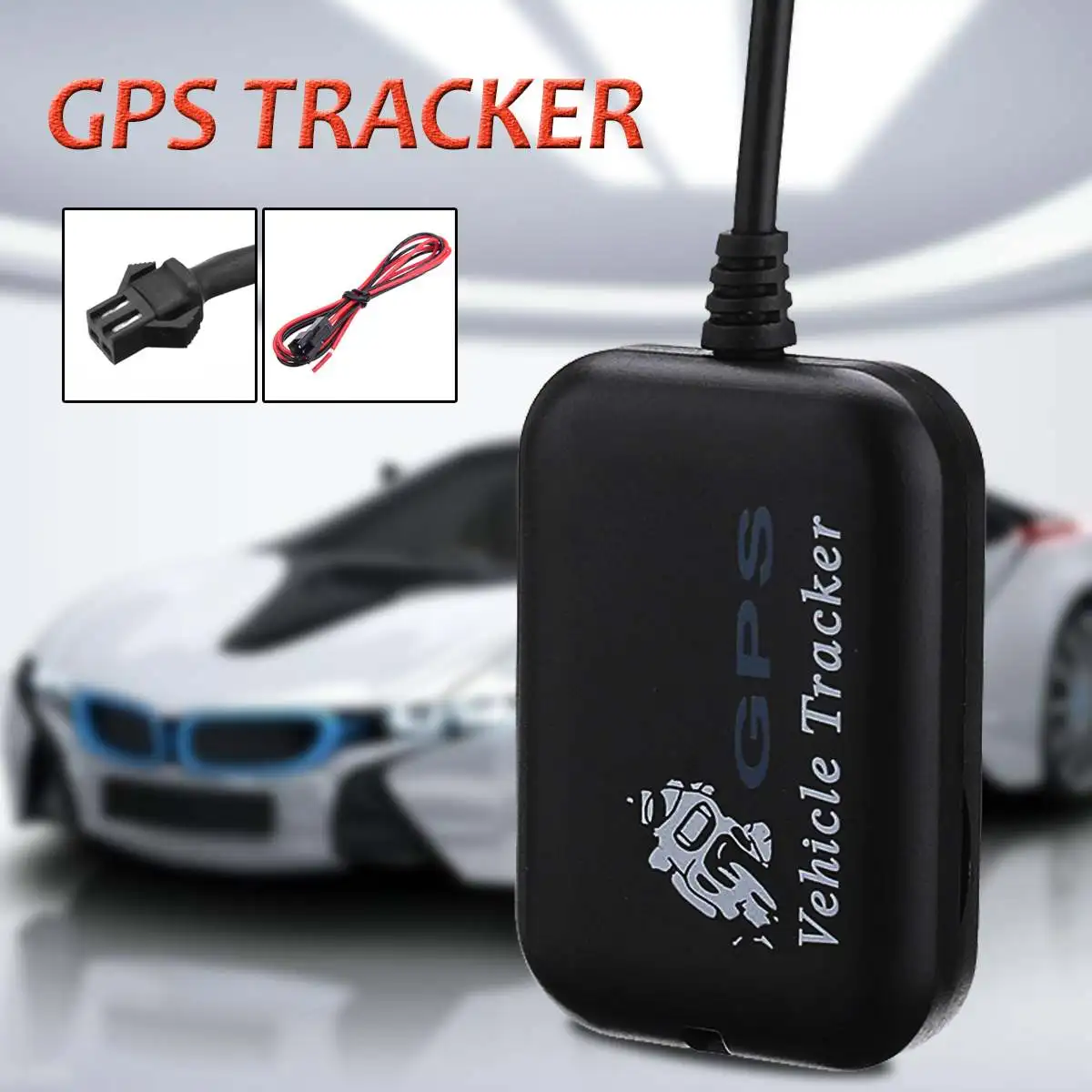مصغرة مركبة GPS المقتفي سيارة دراجة نارية الخلفية الوقت GSM جي بي آر إس gps محدد مكافحة سرقة إنذار جهاز تعقب نظام مراقبة