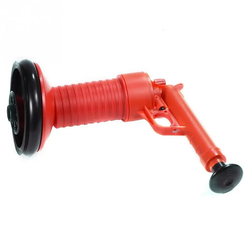 

Powerful Suction Plunger Toilet Cleaner Drain Buster Plunger w/ 2 Suckers Handle Kitchen Bathroom toilet cleaning Cleaner Kits