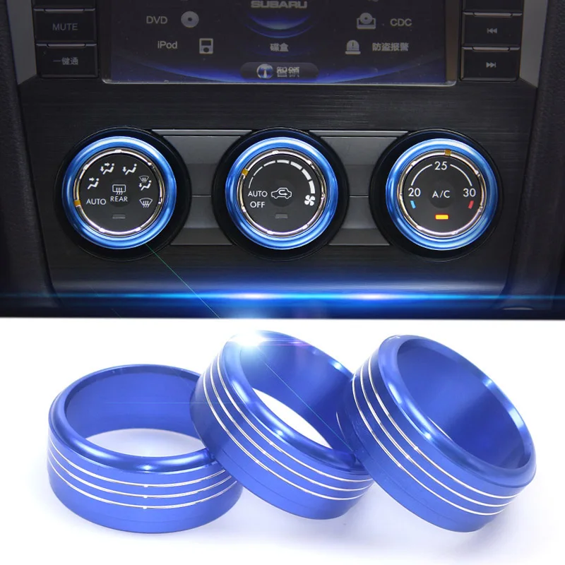 3pcs Button Subaru Impreza A/C Heater Climate Control Switch Panel Buttons For WRX STI Forester XV Crosstrek A46 | Автомобили и