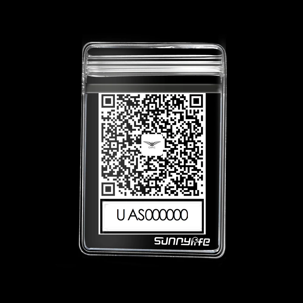 Шт. 5 шт. qr код номер телефона наклейка водостойкая Защитная сумка для DJI MAVIC 2 Phantom 3