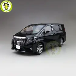 1/18 Toyota ALPHARD MPV литой модельный автомобиль игрушки Дети подарок для мальчика девочки коллекция черный