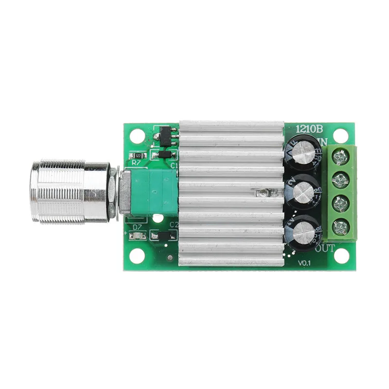 

NEW DC 12V To 24V 10A High Power PWM DC Motor Speed Controller Regulate Speed Temperature And Dimming