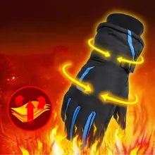 Новые унисекс уличные перчатки для лыжного спорта холодные теплые водонепроницаемые перчатки для катания на лыжах с сенсорным экраном