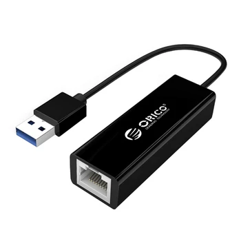 

Orico 2 In 1 Usb 3.0 Gigabit Ethernet Adapter Usb To Rj45 10M/100/1000M Lan Network Card For Windows 10 Mac Os Laptop