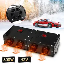 12 v 800 w Auto Termoventilatore Sbrinatore Disappannatore Hot Riscaldamento Warmer Parabrezza per interno di Veicolo riscaldatore Elettrico