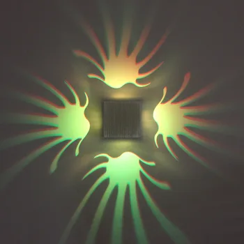 

modern LED Square wall lamp Background wall Cafe Chinese and Western Restaurant Palm lamp