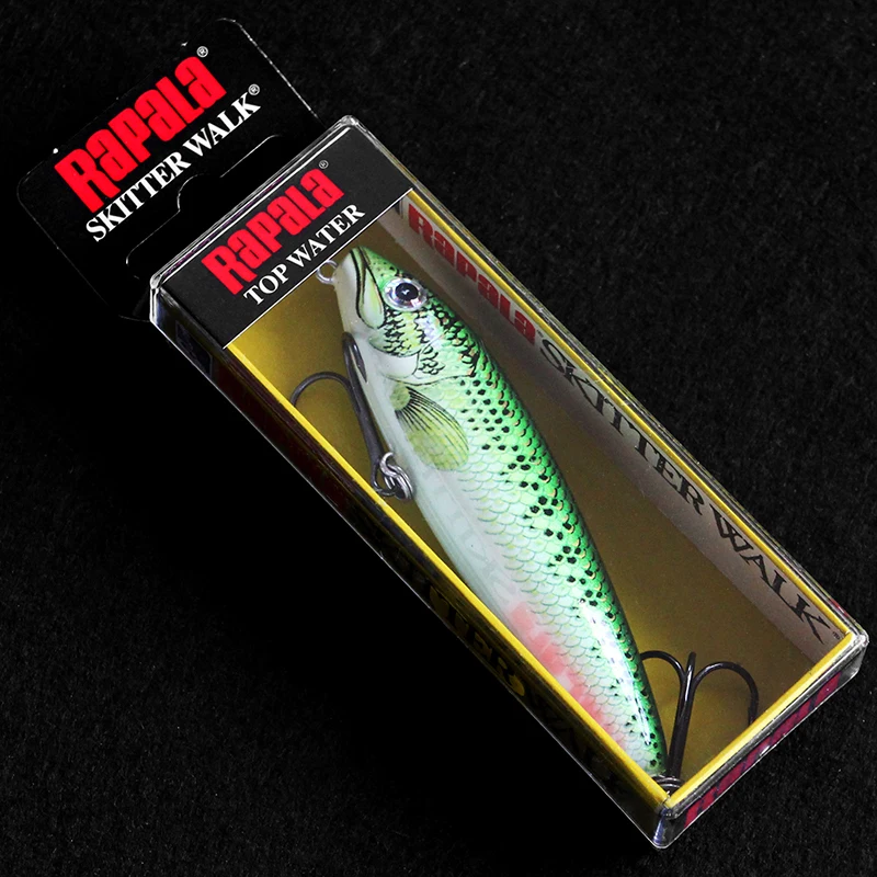 Rapala SKITTER WALK SW08 рыболовная приманка 8 см/13 г приманка бесплодной конструкции 2 крючка поддельная приманка литье и искусственная приманка для ловли рыбы 3D тело