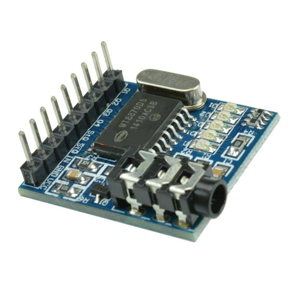 MT8870 DTMF Voice Decoder Module Telephone audio Speech decoding module | Электроника