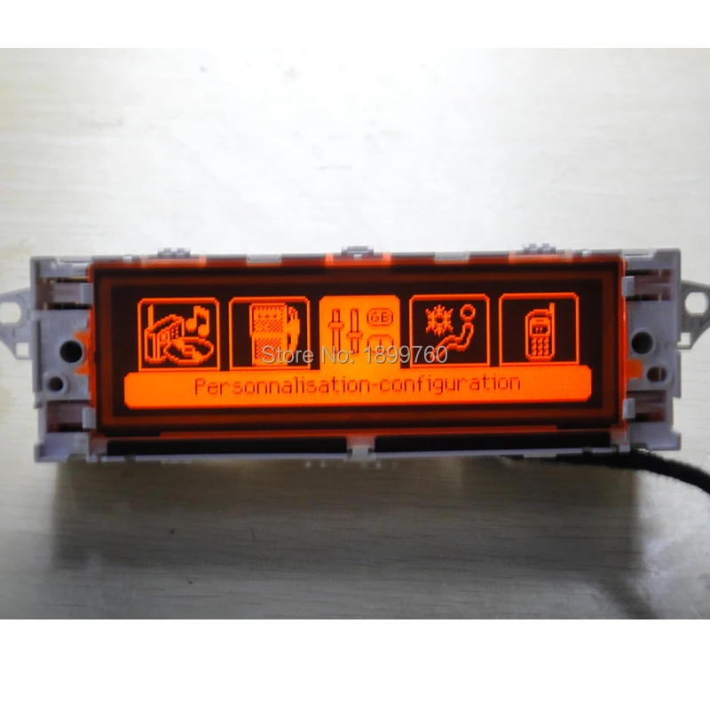 Оригинальный заводской автомобильный красный экран с поддержкой USB и Bluetooth