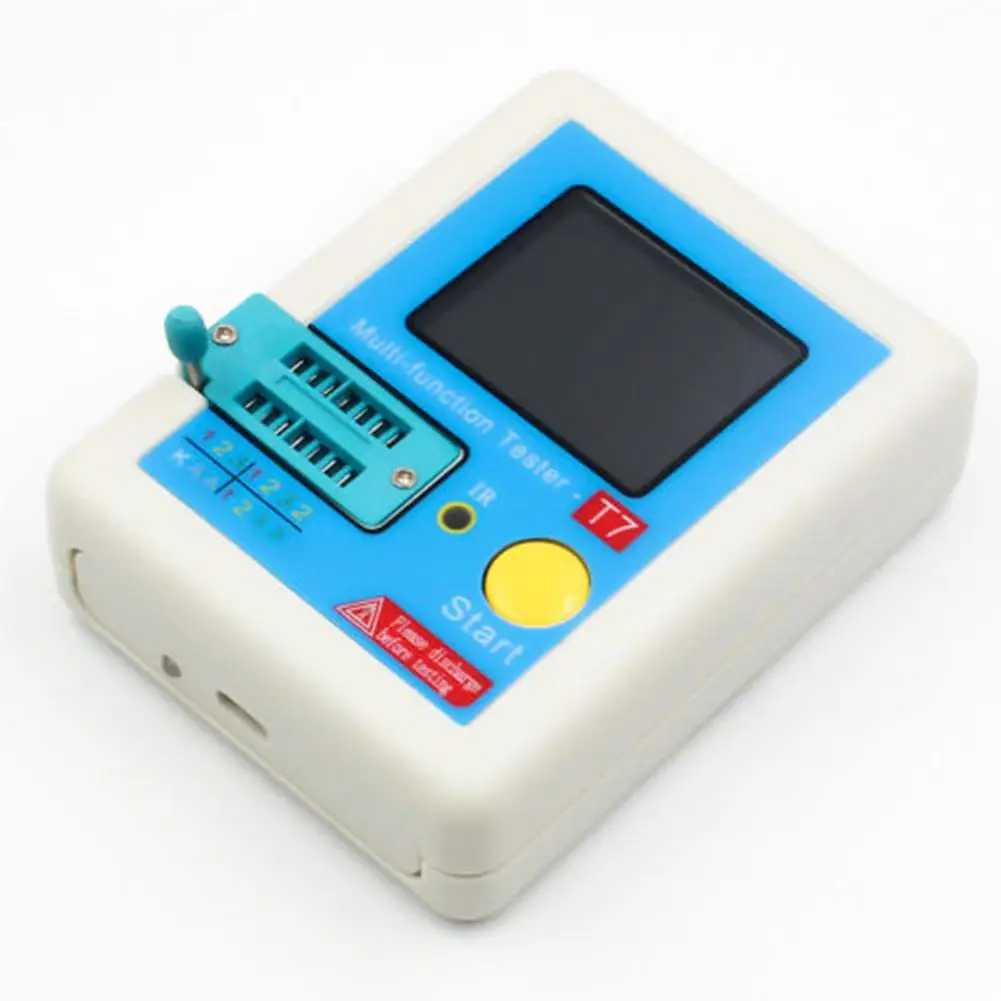 

LCR-T7 ESR Diode Triode Capacitance Mos Transistor Tester + CASE Capacitance Meters