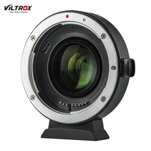 Viltrox EF-EOS M2 Авто фокус объектив крепление адаптер кольцо 0.71X фокусное USB обновление для Canon EF объектив серии для Canon EOS M/M2/M3