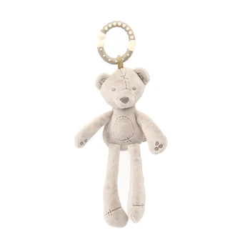 

Pudcoco New Fashion Hot Soft Plush Infant Baby Kids Stroller Bed Hanging Musical Rattle Rabbit Toy