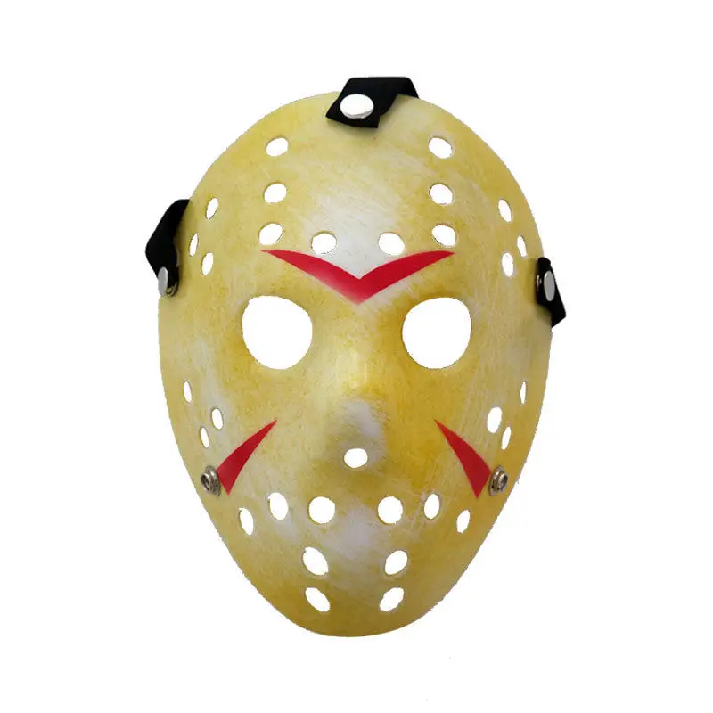 Абсолютно костюм Джейсона против пятницы 13th Horror Hockey, Маскарадная маска на Хэллоуин, забавная маска на все лицо на Хэллоуин