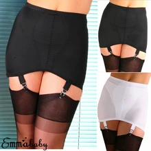 Женское Сексуальное белье с высокой талией, пояс для чулок, сексуальные подвязки, регулируемая винтажная подвязка в готическом стиле, пояс, белье размера плюс