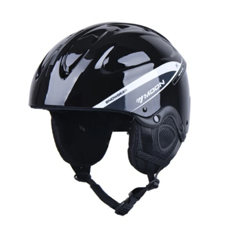 

MOON Unisex Adult Reinforced Ski Helmet LightWeight Outdoor Sports Protector Skiing Equipment