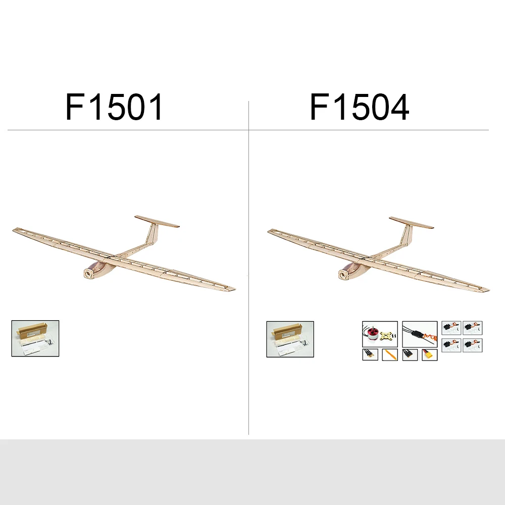 F1501 Balsa Dancing Wings Hobby RC самолет планер 1550 мм размах крыльев DIY KIT