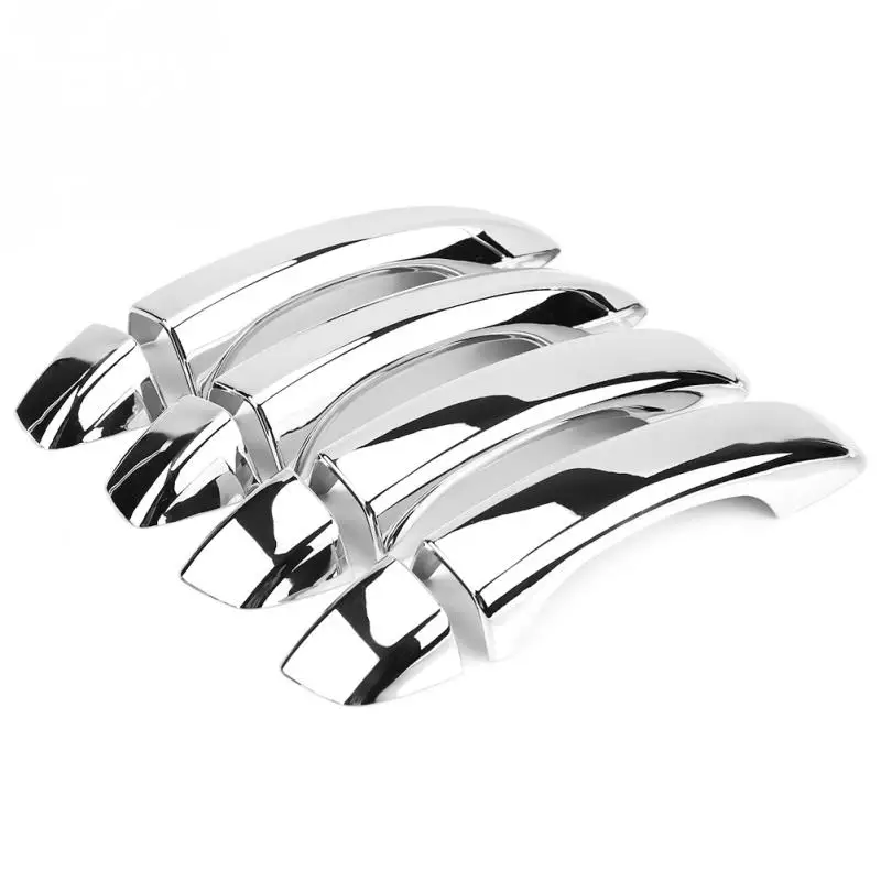 

8 pcs Silver Chrome Car Door Handle Cover Trim for MG Zs Suv 2018-2019 Car Accessories Styling