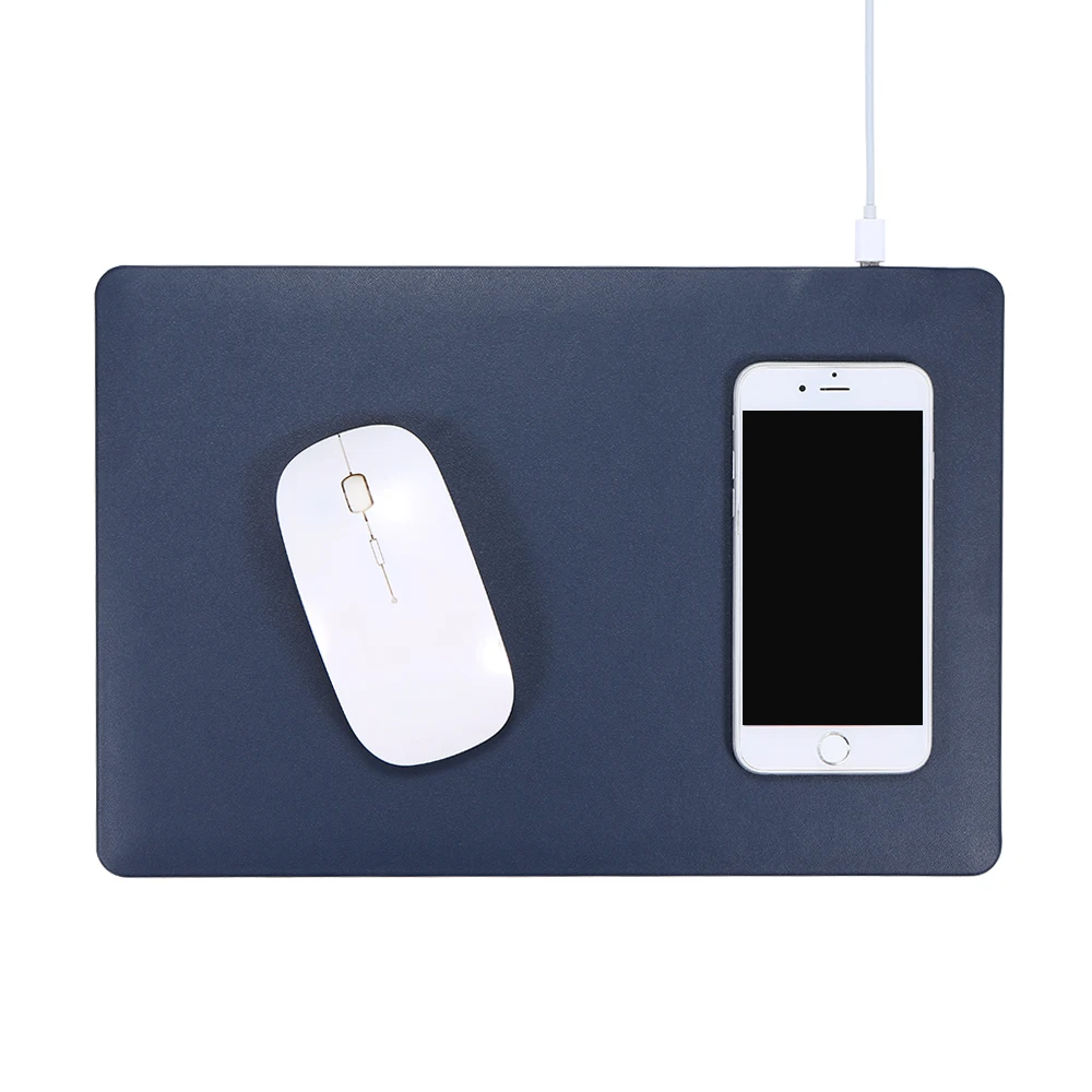 2 in 1 Wireless Charging Mouse Pad Mat Wireless Charger Multi function