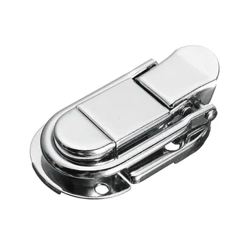 

Iron Silver Luggage Guitar Musical Trolley Flight Case Button Knot Drawbolt Closure Latch For Gift Boxes Wooden Boxes Air Boxes